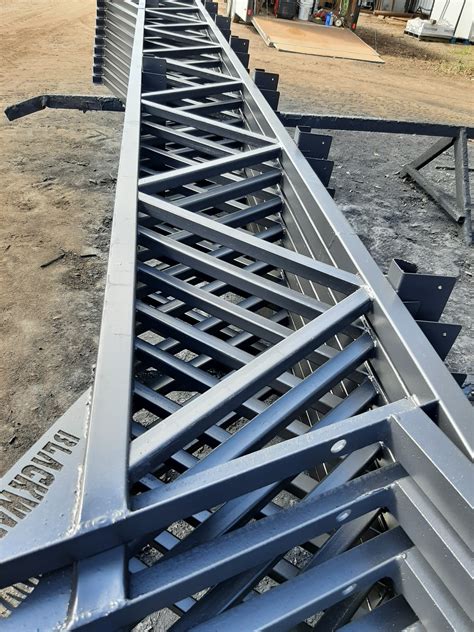 steel cutout box truss|2 inch steel truss.